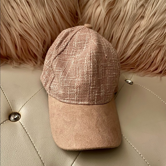 NEW David & Young Light Pink Adjustable Fashion Baseball Cap O/S - Picture 2 of 15